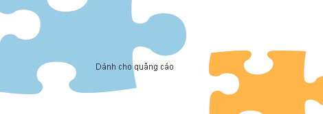 Dành cho quảng cáo chân trang chủ