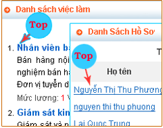Làm sao để thông tin Tuyển dụng, Hồ sơ  của quý vị luôn hiển thị phía trên trong danh sách các việc làm, hồ sơ trên website?