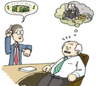 Khi có quá nhiều sếp