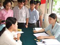 “Lấy điểm” trước nhà tuyển dụng