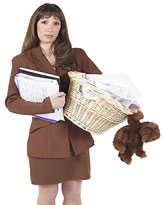 Sau sinh, đối mặt với khó khăn công việc