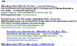 Nghề... học thuê