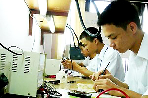 Học nghề loại khá trở lên được xét cấp học bổng